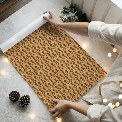 Cowboy Christmas Wrapping Paper