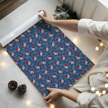 Hollow Knight Holiday Wrap Silksong Game Theme Christmas Paper