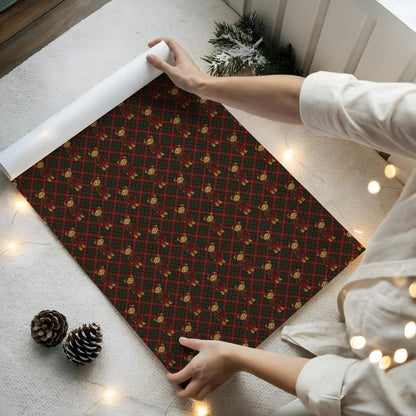 Bear Christmas Wrapping Paper