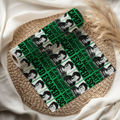 Home Alone Wet Bandits Art Board Wrapping Paper, Christmas Movies Friends Wrap Gifts
