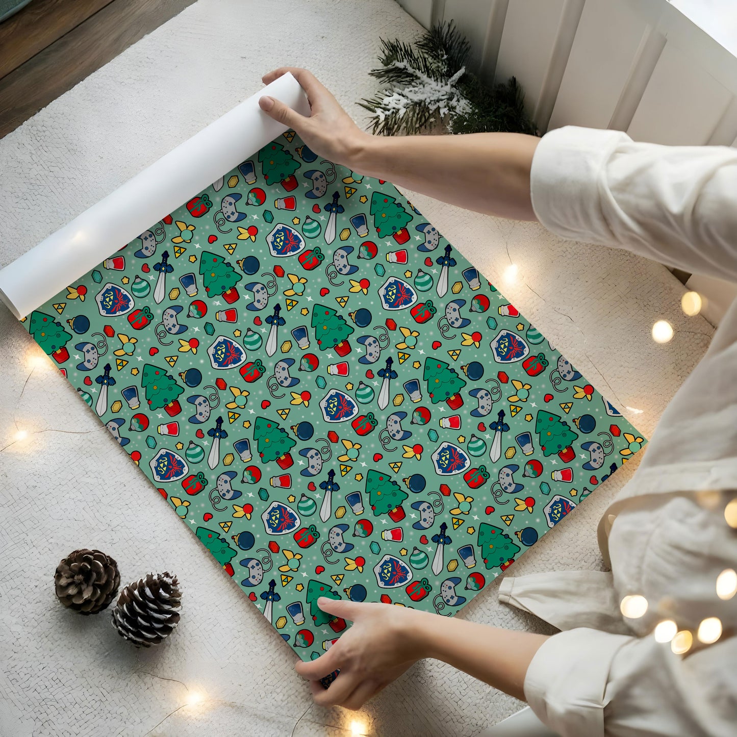The Legend of Zelda Wrapping Paper