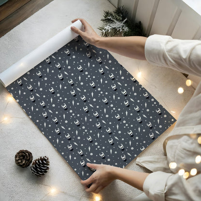 Dark Hollow Knight Wrapping Paper Silksong Holiday Gift Wrap