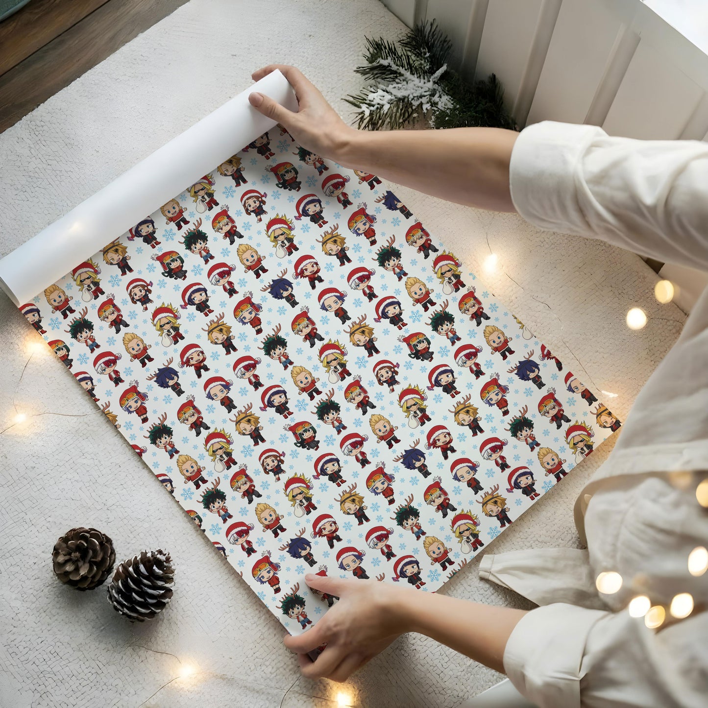 My Hero Academia Wrapping Paper Christmas Gift