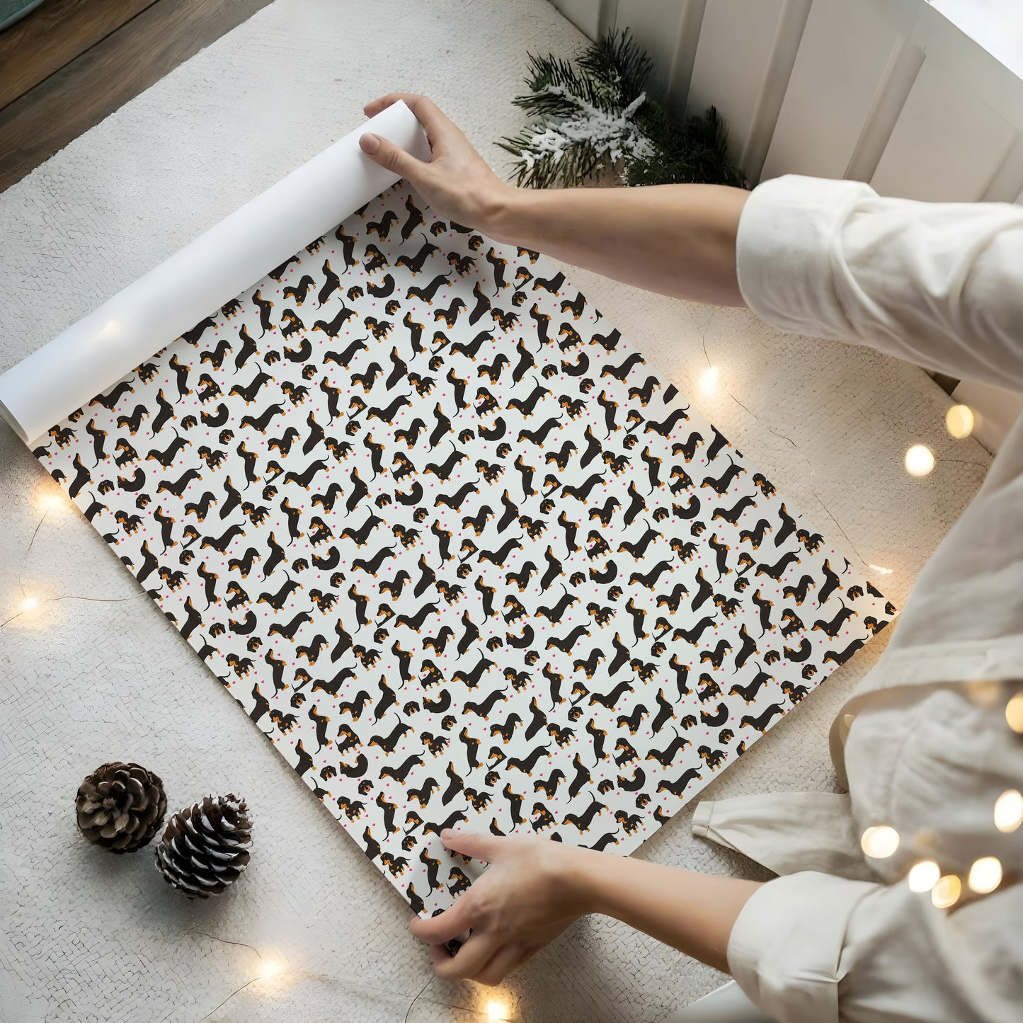 Dachshund Dog Wrapping Paper