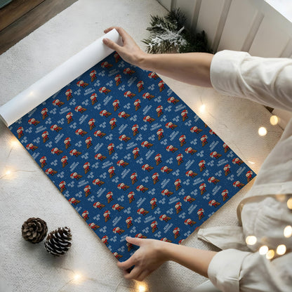 Santa Ho Ho Ho Wrapping Paper