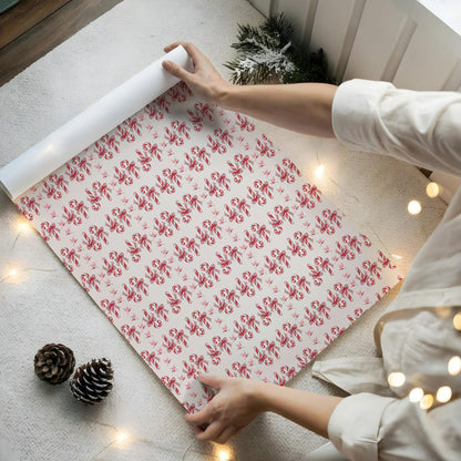 Candy Cane Wrapping Paper