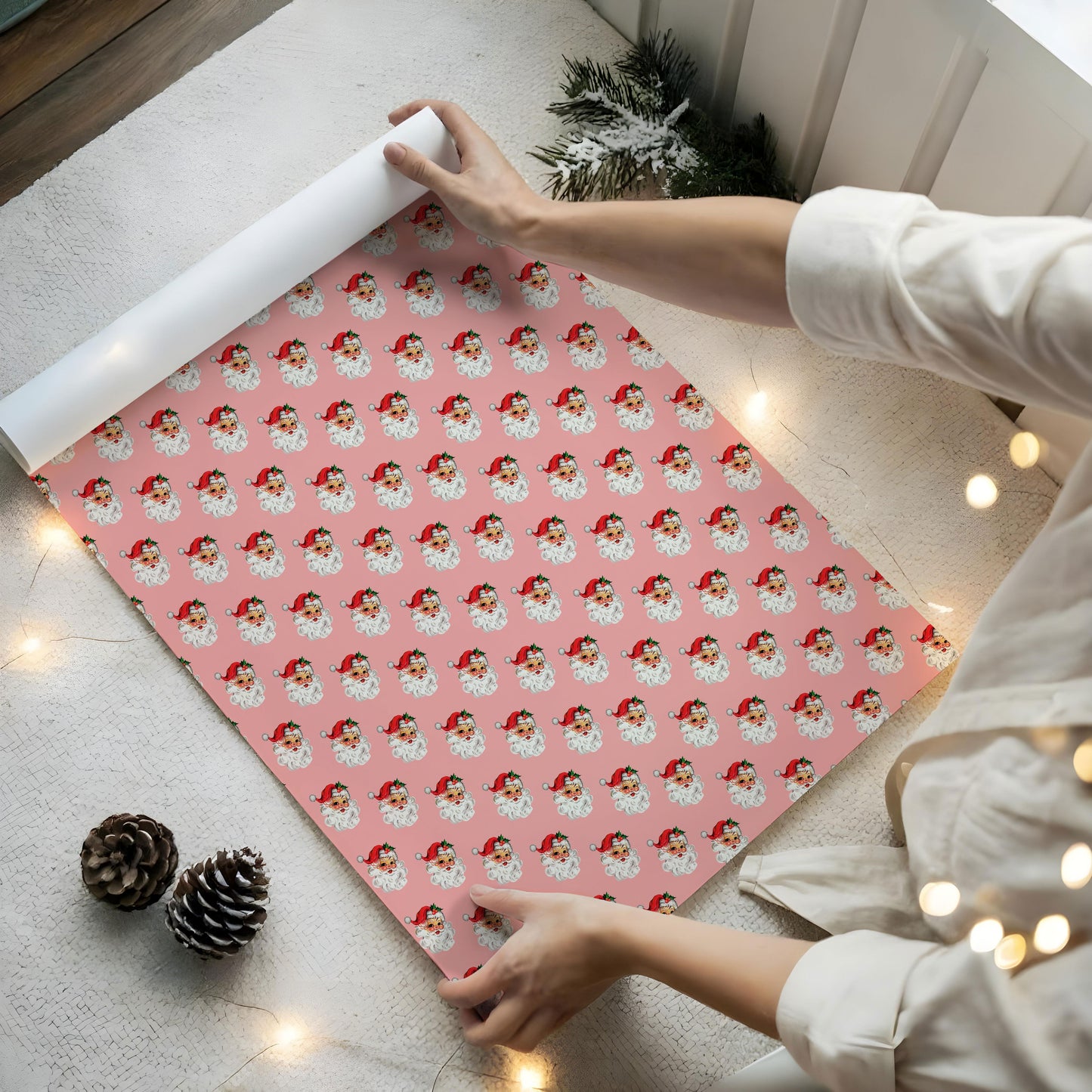 Santa Wrapping Paper
