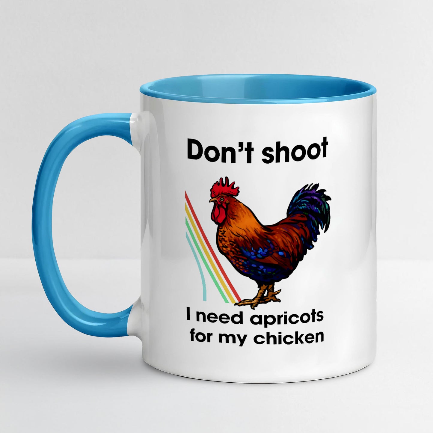 Don't Shoot Arc Raiders Rainbow Mug
