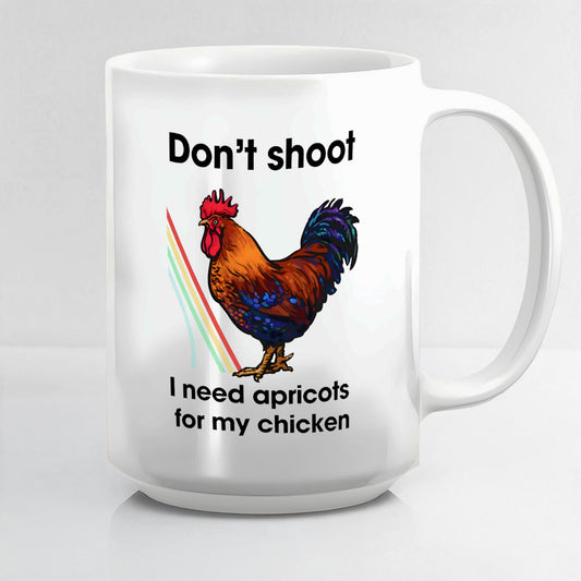 Don't Shoot Arc Raiders Rainbow Mug