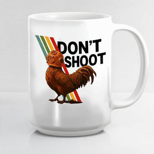 Don't Shoot Arc Raiders Coffee Mug