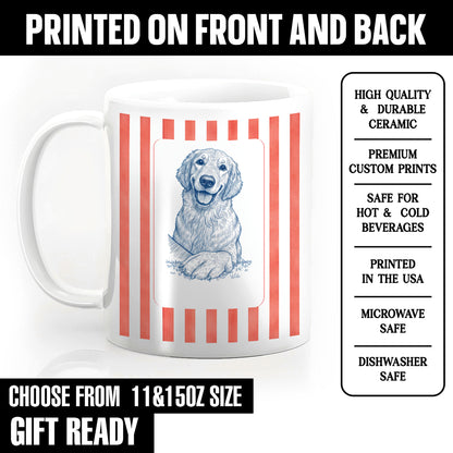 Golden Retriever Puppy Coffee Mug