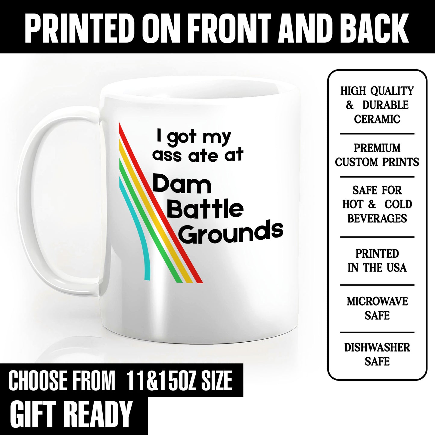 I Got My Ass Ate Arc Raiders Mug