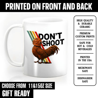 Don't Shoot Arc Raiders Coffee Mug