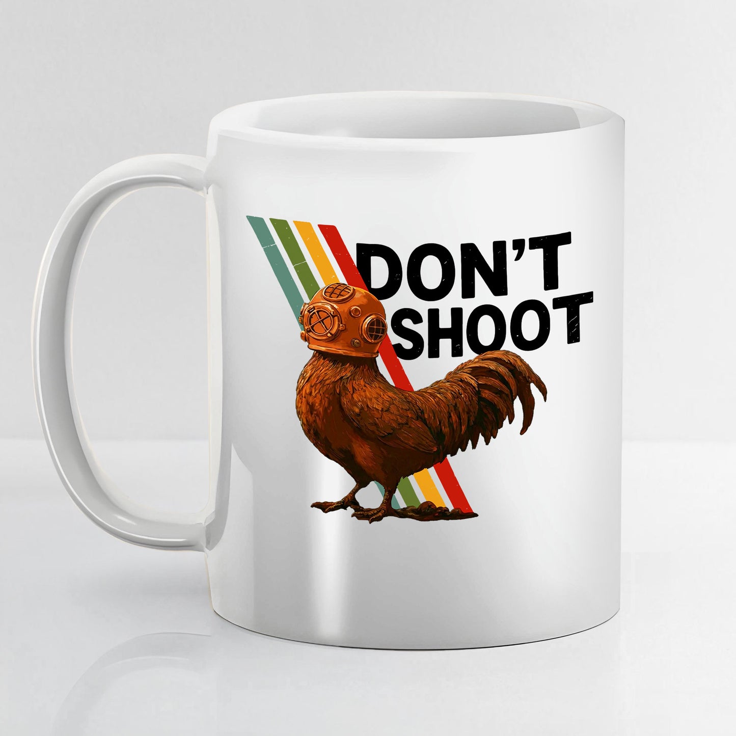 Don't Shoot Arc Raiders Coffee Mug