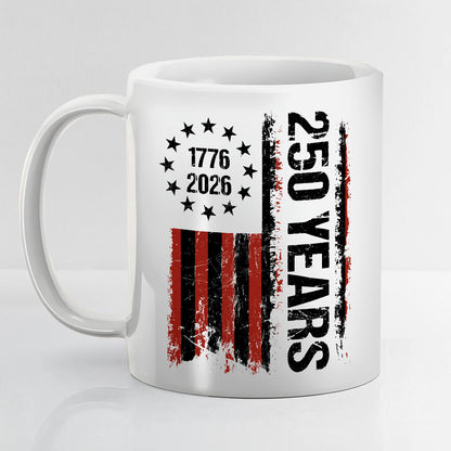 250 Years American Anniversary Coffee Mug