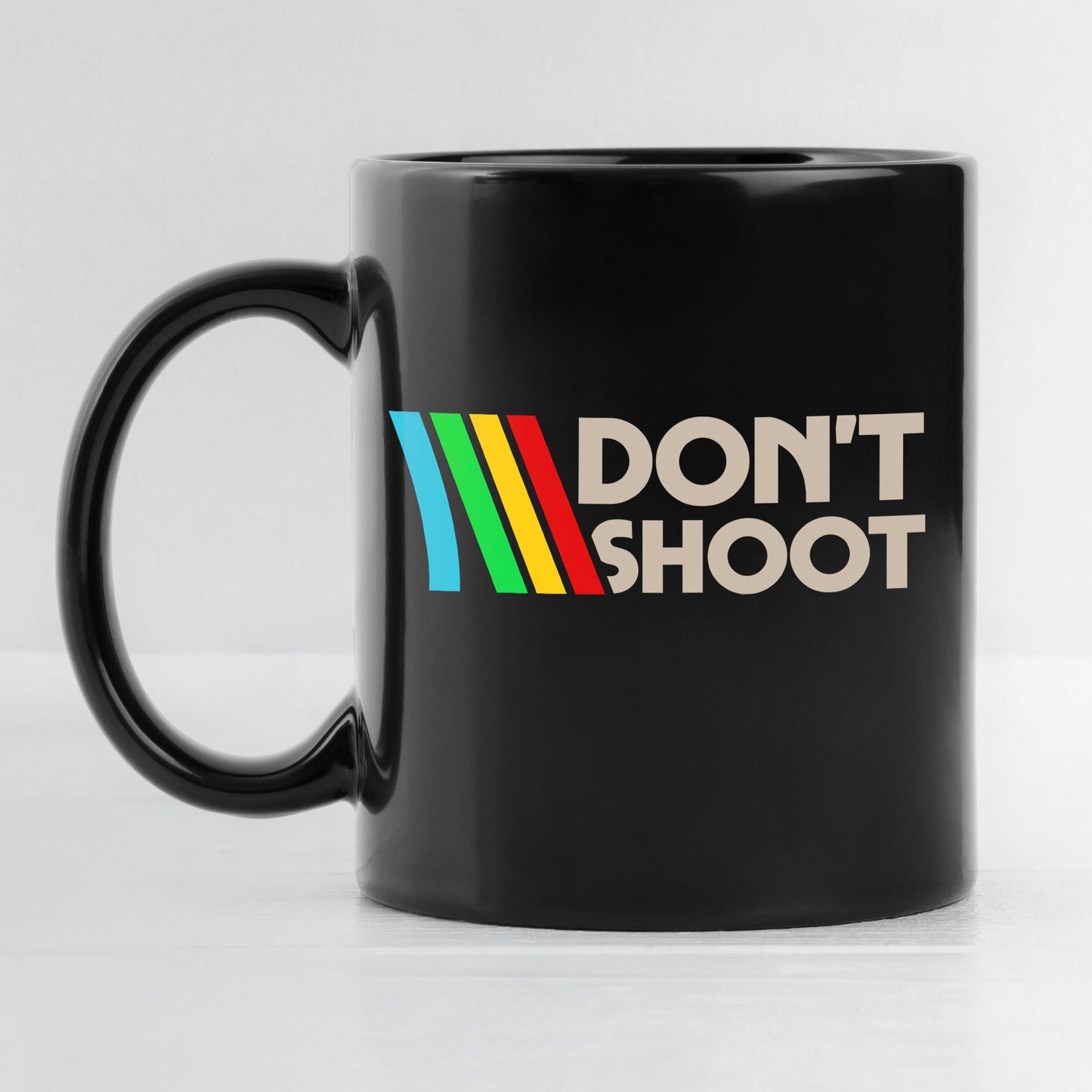 Don’t Shoot Funny Arcade Raiders Mug