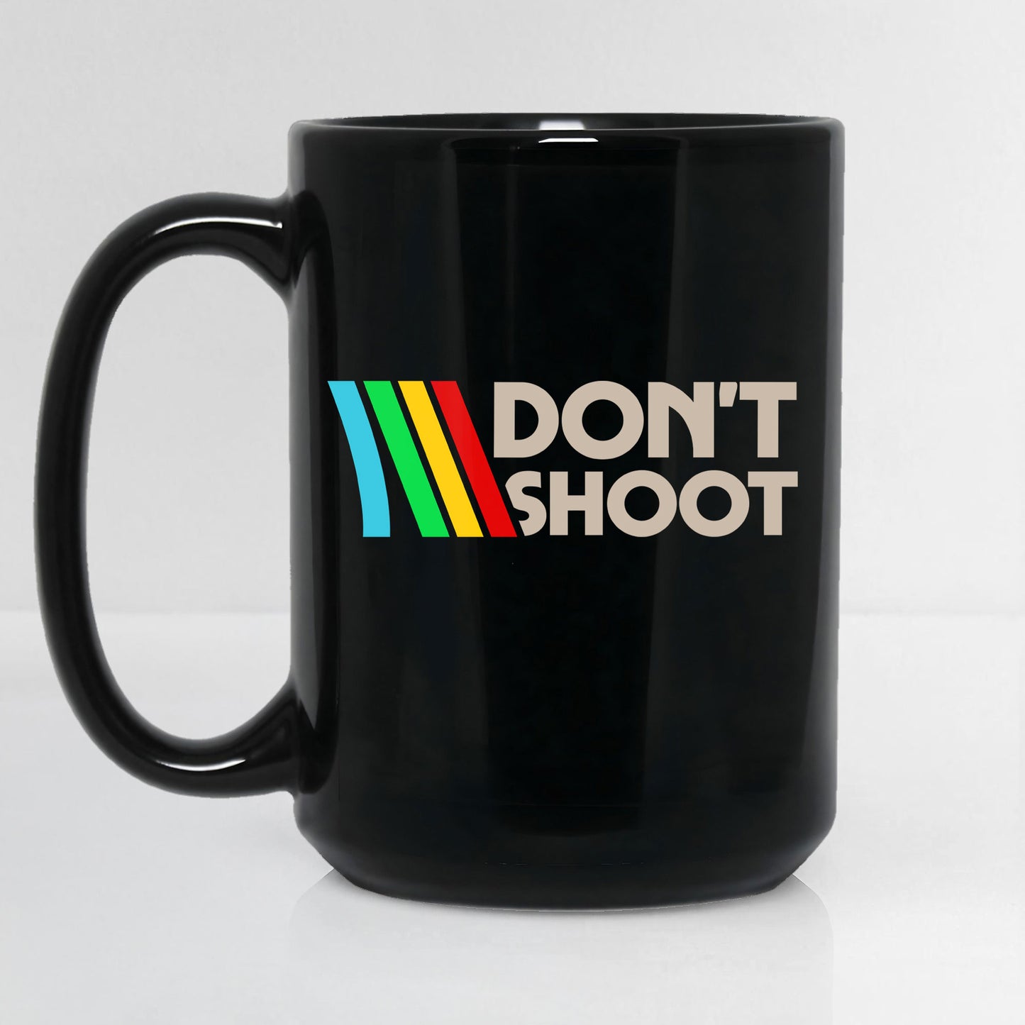 Don’t Shoot Funny Arcade Raiders Mug