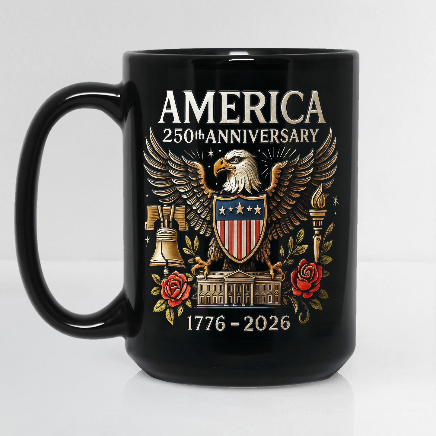 Celebrates United States 250th Military Mug