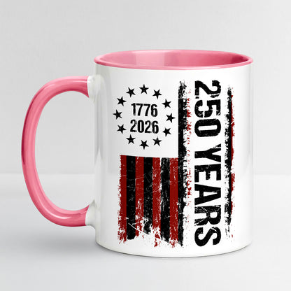 250 Years American Anniversary Coffee Mug