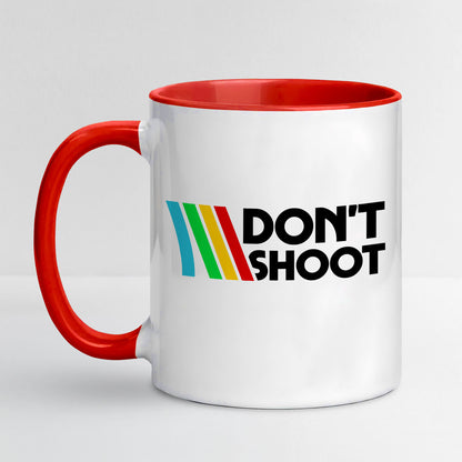Don’t Shoot Funny Arcade Raiders Mug