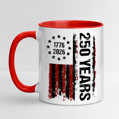 250 Years American Anniversary Coffee Mug