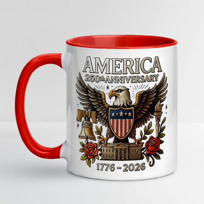 Celebrates United States 250th Military Mug