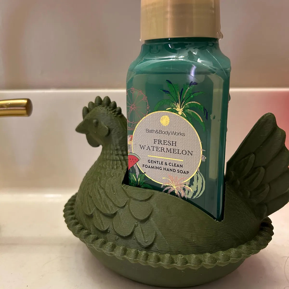 Hen on Nest Soap Holder